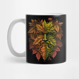 Jack Of The Wood Traditional Pagan Celtic Greenman Mug